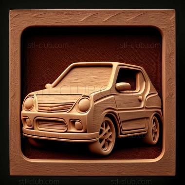 3D мадэль Suzuki Alto (STL)